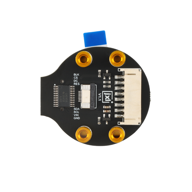 1.28寸圆形彩色TFT显示屏模块 GC9A01驱动IPS LCD液晶屏模块 - 图3