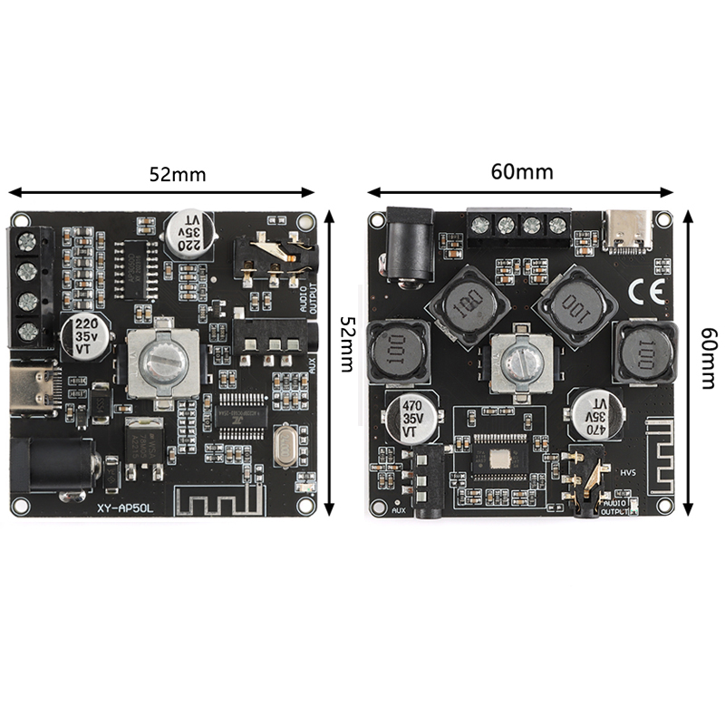 原装 HIFI发烧级2.0立体声蓝牙数字功放板40W50WX2音箱音频放大 - 图3