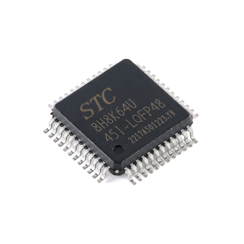 原装正品 STC8H8K64U-45I-LQFP48 1T 8051微处理器单片机芯片 - 图0