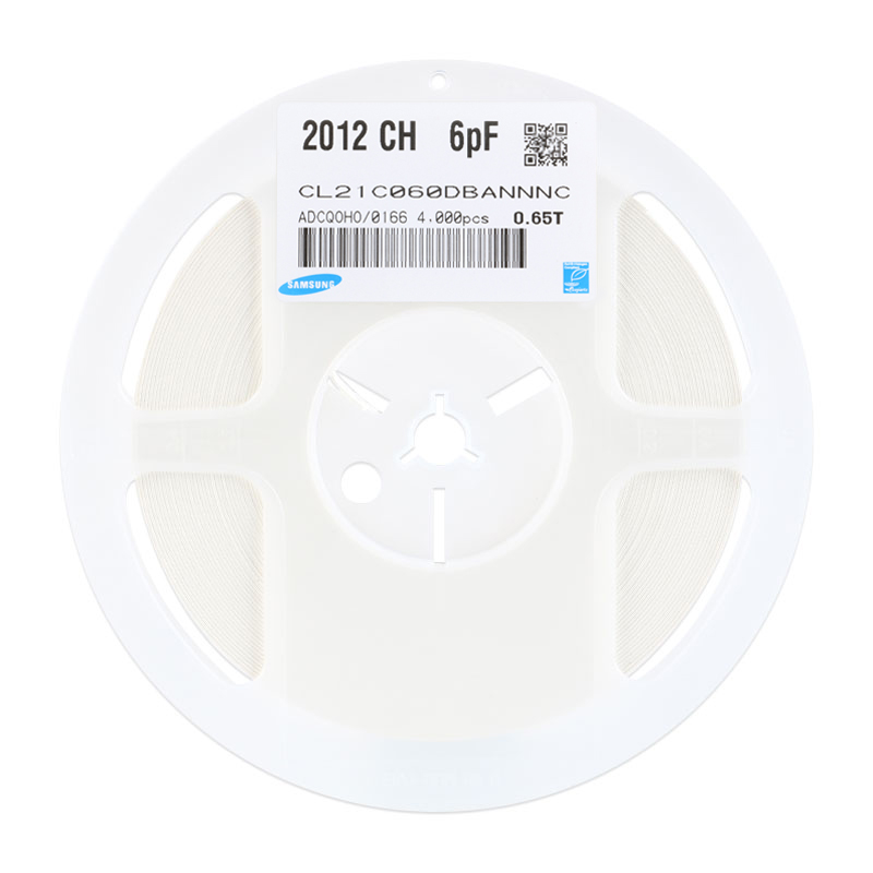 原装0805贴片电容6pF(060)±0.5pF 50V C0G CL21C060DBANNNC 50只 - 图0