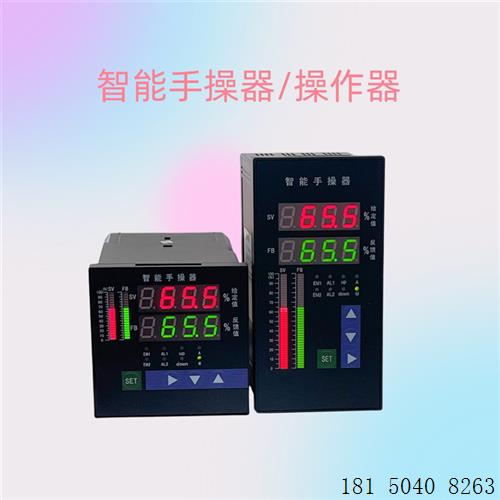 XMC-2333BA智能手操器 带正反转手动操作器 尺寸80x160 - 图0