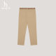 Hazzys Haggis Solid Color Casual Pants Women's Autumn Tapered Pants