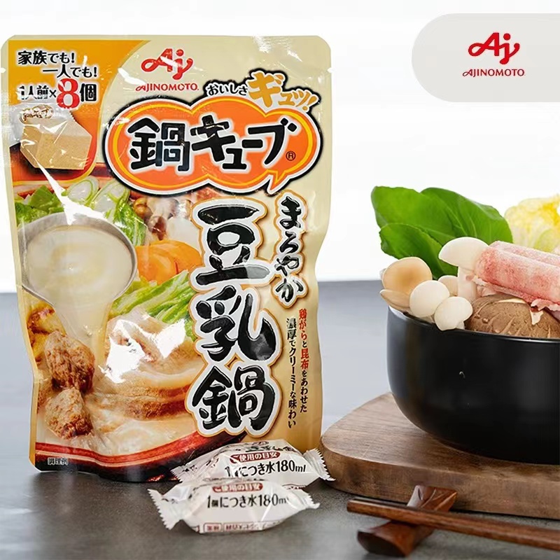 临期特价 日本进口 味之素风味火锅豆乳味火锅底料77g日式汤料 - 图0