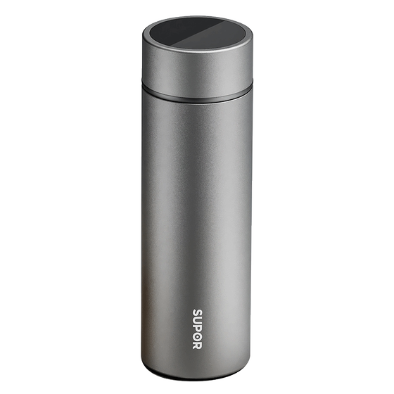 Supor simple 316L stainless steel men's thermometer cup