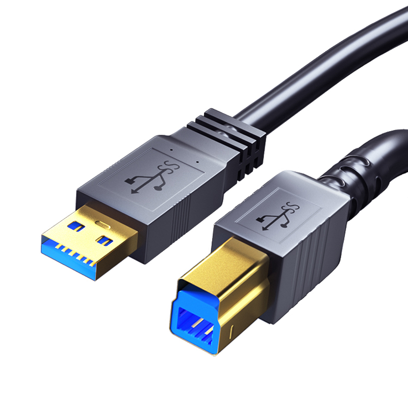 USB3.0打印数据线惠普飞思IQ3数码方口typeB高速4K摄像头连接线 - 图3