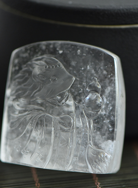 鲍氏水晶男女款吊坠水晶刺猬