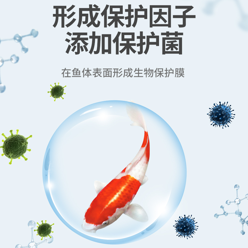 水族金鱼养鱼治疗疾病身锦鲤鱼药 起效迅速不浑水质 意品宠物用品专营店 淘优券