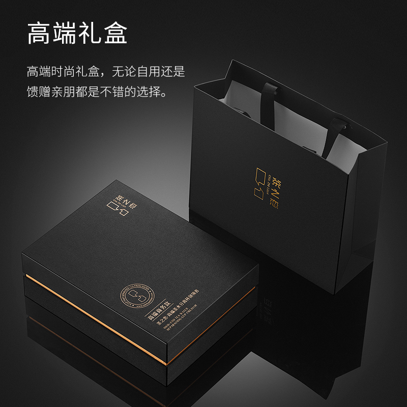 茶之恋钛杯茶水分离泡茶杯双层玻璃杯创意过滤银杯女男茶水杯礼品