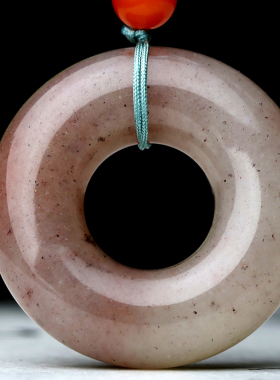 甄选好料玉质通透平安富贵带证书