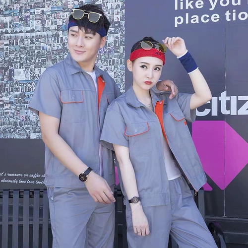 Летний комбинезон подходит для мужчин и женщин, дышащая футболка, короткий рукав, делается под заказ