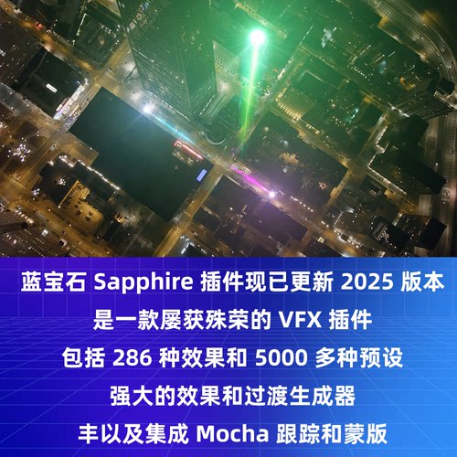 蓝宝石插件2025.5名称参数完整汉化 支持Win系统AE PR 2020~2024 - 图2