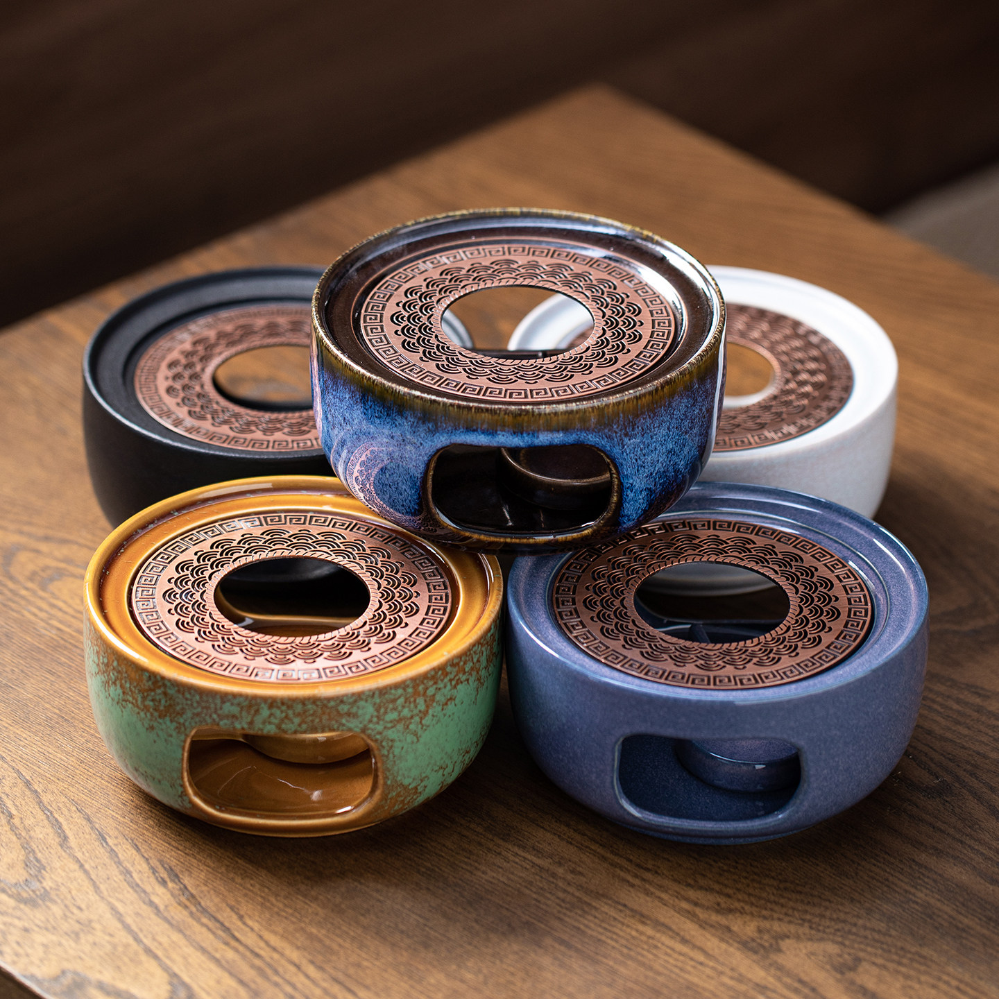 晨翔窑变温茶炉小火炉蜡烛煮茶底座保温暖茶器提香器烘茶围炉煮茶,淘宝优惠券,粉丝福利购,淘宝优惠卷