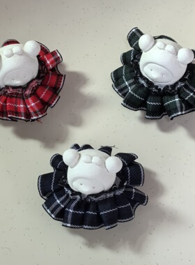 10cm娃衣批发ob11西高地hellokitty迷你衣服套装毛绒装饰配件