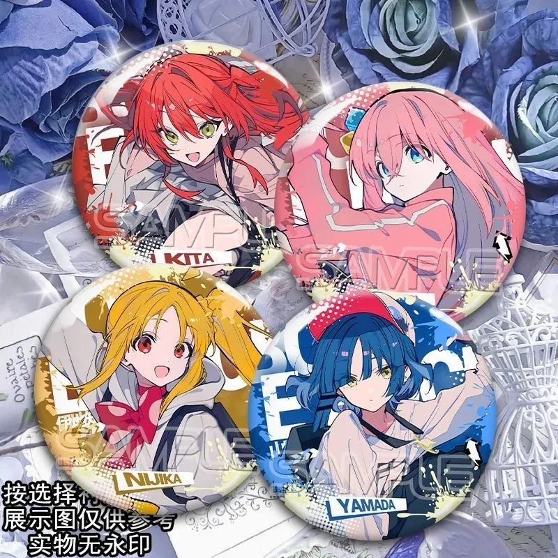 孤独摇滚吧唧后藤一里胸针虹夏山田凉喜多周边马口铁亮膜徽章谷子,淘宝优惠券,粉丝福利购,淘宝优惠卷