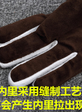 男士秋冬季薄厚加绒户外皮手套