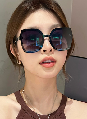 太阳镜偏光大框高清防紫外线女