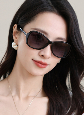 防紫外线小脸圆脸女开车墨镜偏光