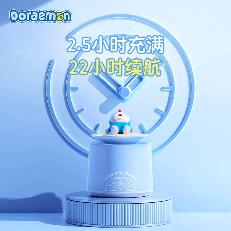 ROCK 哆啦A梦夏日风情蓝牙音箱迷你音响适用连接手机播放音乐听歌