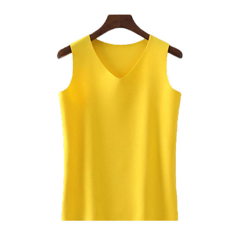 本命年男士德绒保暖黄色背心闰年黄颜色打底内衣内裤套装无痕背心,淘宝优惠券,粉丝福利购,淘宝优惠卷