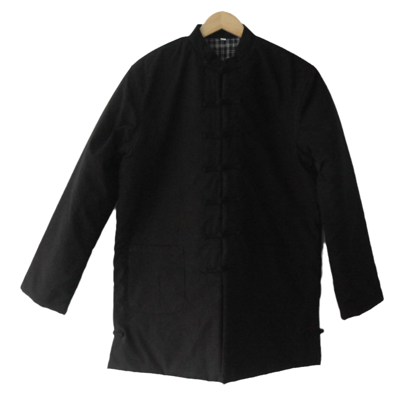 复古粗布棉麻棉衣男中长款男士唐装冬季外套盘扣中式棉袄对襟大码,淘宝优惠券,粉丝福利购,淘宝优惠卷