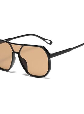 国风高级圆脸显瘦个性甜酷透明框太阳镜开车防紫外线网红时尚墨镜