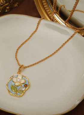 小众设计复古轻奢高级感锁骨链