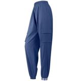 的确奇 Летние трендовые штаны для отдыха, свободный крой, высокая талия, для бега, по фигуре