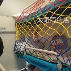 Защитная сетка 火车卧铺防摔防掉彩色幼儿园楼梯防护网儿童防坠网天井防护防坠网