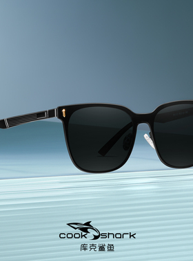 库克鲨鱼GM时尚韩版女士太阳镜潮