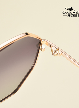 鲨鱼新款时尚潮流防晒偏光墨镜