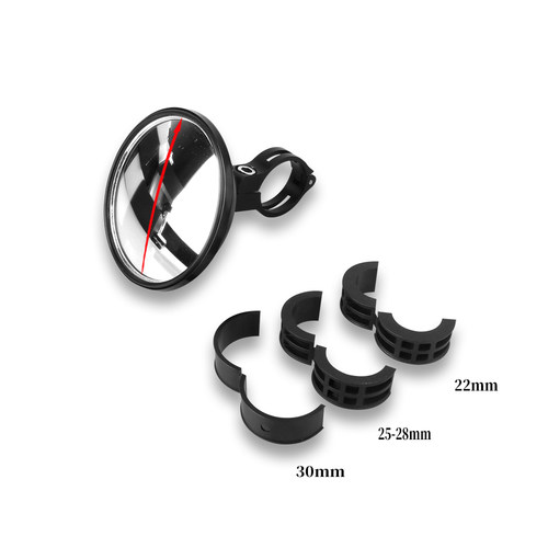 适用雅马哈MT03/MT09改装广角凸面镜摩托铝合金反光镜后视镜配件 - 图2