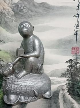 银摆件生肖猴吉祥物大小号