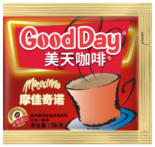 尼进口good day好日子原味咖啡三合一速溶摩佳奇诺美天咖啡50包-图2