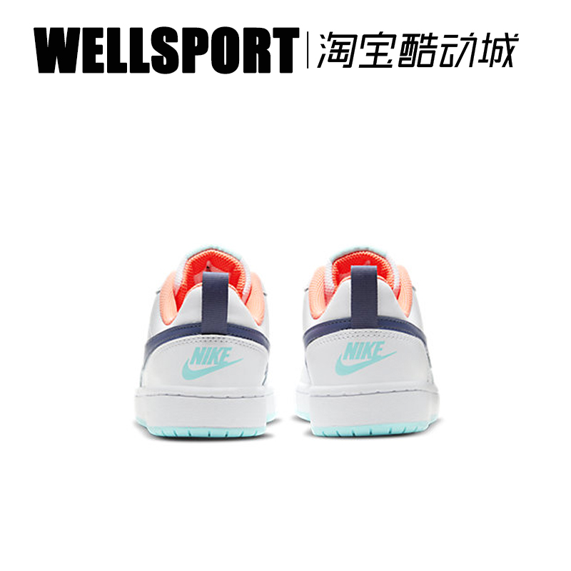 NIKE Court Borough Low 2耐磨复古运动休闲板鞋 BQ5448-112-115 - 图2