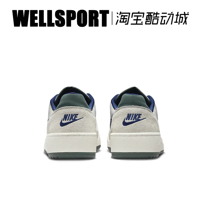 NIKE FULL FORCE LOW男子潮流低帮防滑复古休闲板鞋 FZ3595-100-图2