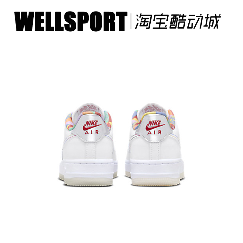 NIKE耐克 AIR FORCE 1'07 AF1空军一号情侣低帮板鞋 FN8912-111-图2