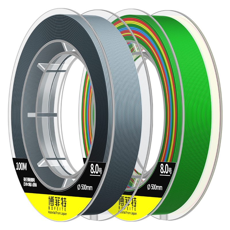 进口9编大力马码过胶鱼线路亚8编子主线路亚线鱼pe线超强拉力正品 - 图3
