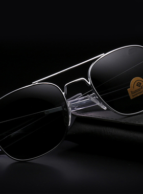 飞行员墨镜蓝道夫太阳镜玻璃墨镜