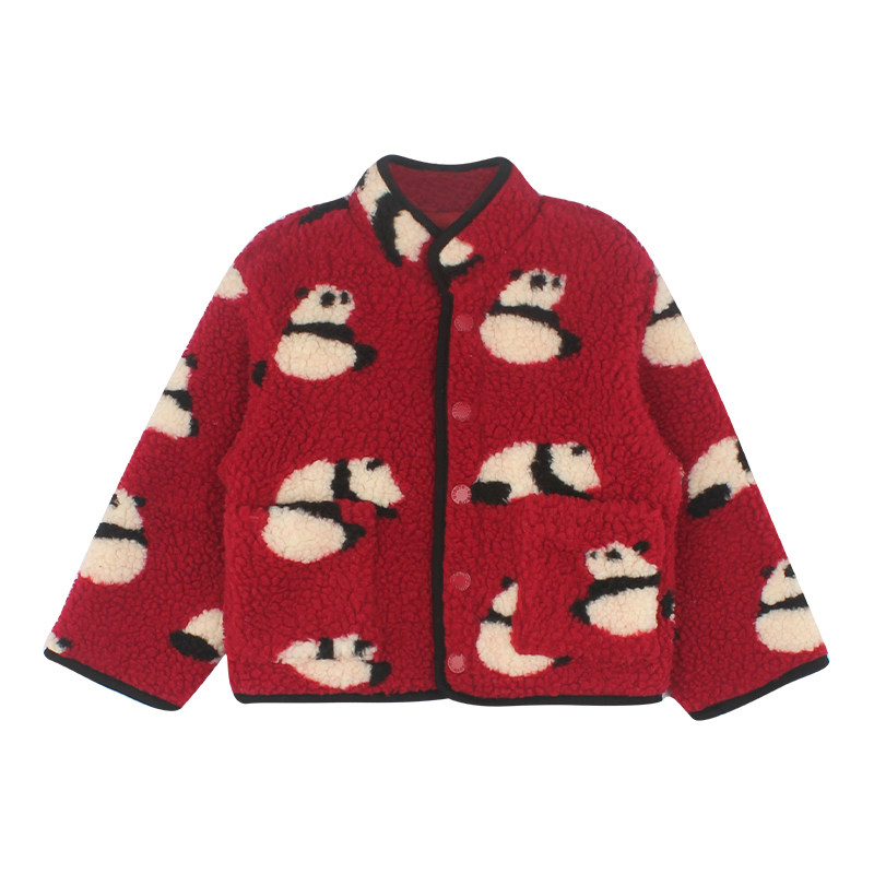 大耳象女童彩色毛绒外套冬新款宝儿羔毛保暖厚拉链保暖防寒上衣,淘宝优惠券,粉丝福利购,淘宝优惠卷