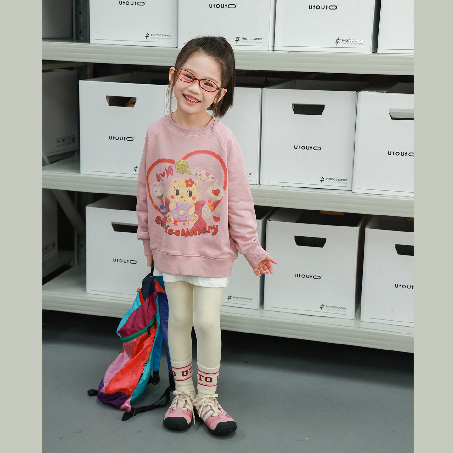 大耳象女童纯色打底裤2026春季新款宝儿经典羊毛拉架百搭弹力裤子,淘宝优惠券,粉丝福利购,淘宝优惠卷