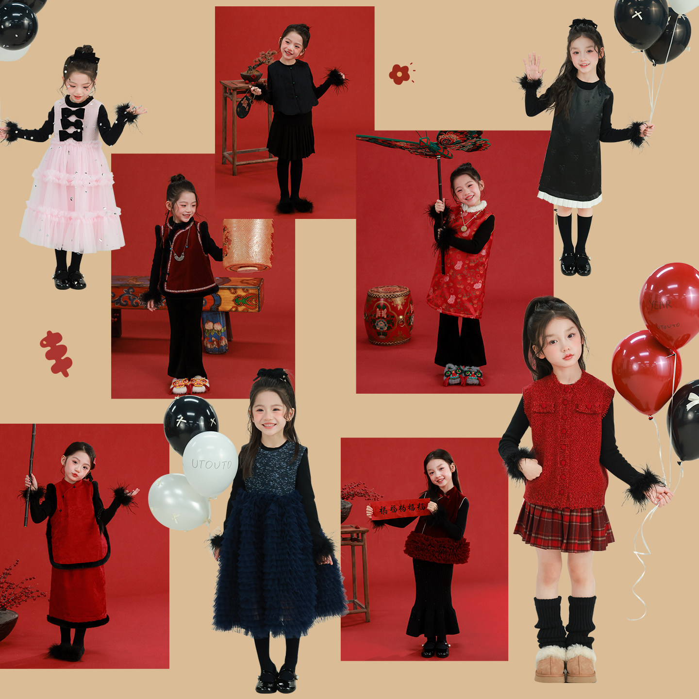 大耳象女童毛毛袖口纯色毛衣冬季新款宝儿打底上衣羊毛混纺针织衫,淘宝优惠券,粉丝福利购,淘宝优惠卷