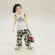 Big Ear Elephant Girls Zhangzi Cowboy Pants 2026 Summer New Style Baoer Pure Cotton Street Cool Style Thin Long Pants
