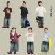 Big Ear Elephant Girls Washed Jeans 2026 Summer Style New Baoer Straight Fit Casual Thin Long Pants
