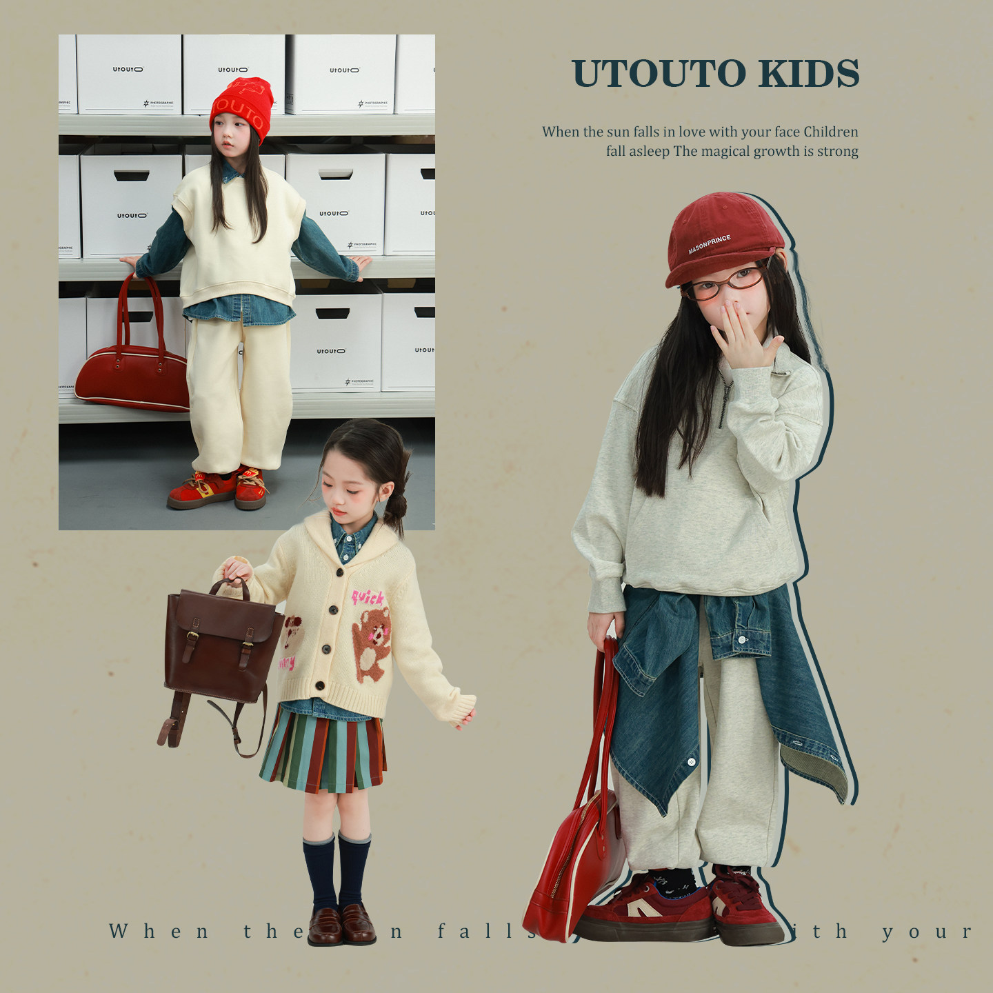 大耳象女童翻领牛仔衬衫外套2026春季新款宝儿复古做旧百搭上衣潮,淘宝优惠券,粉丝福利购,淘宝优惠卷