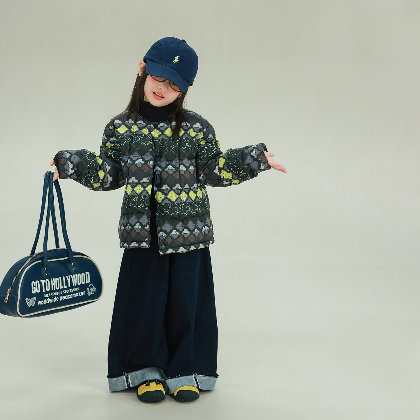 大耳象女童圆领三防羽绒服冬季宝儿95白鸭绒保暖厚实防风防寒外套,淘宝优惠券,粉丝福利购,淘宝优惠卷