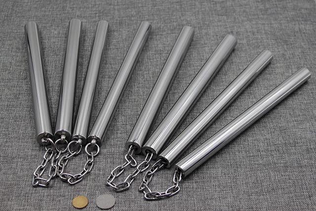 Stainless steel nunchaku nunchaku anti-slip nunchaku