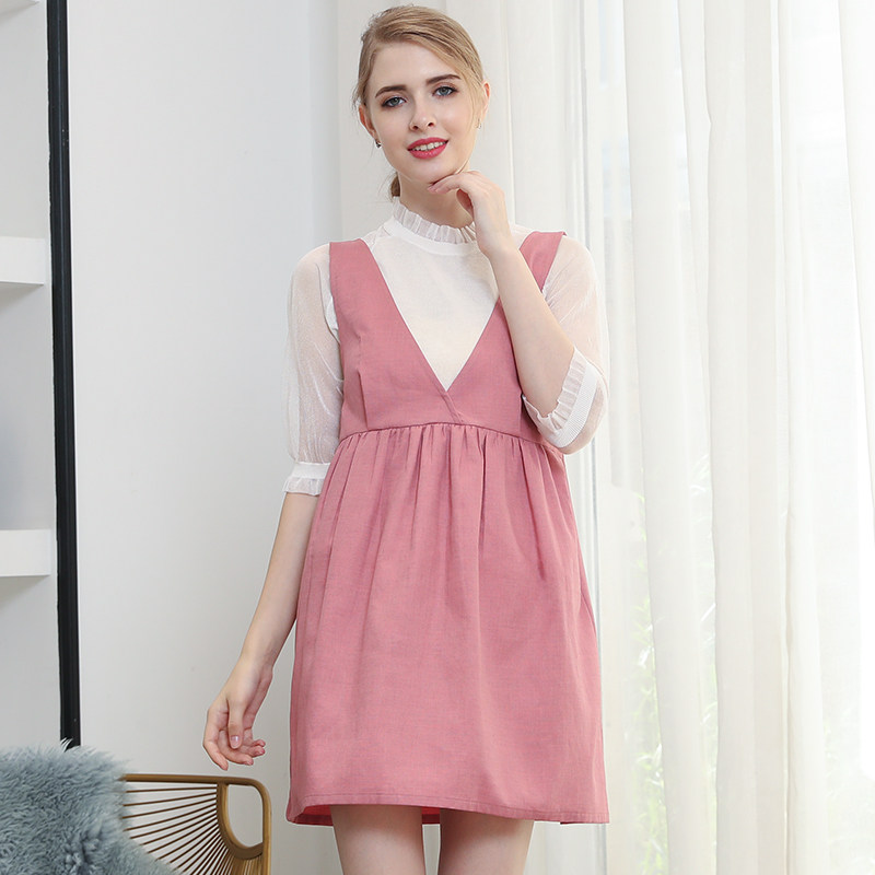 添香防辐射服正品连衣裙怀孕期围裙 康康母婴专营防辐射裙