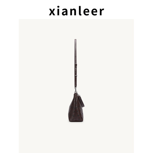 XIANLEER香蕾尔女包2026新款轻奢质感时尚斜跨托特包腋下包单肩包 - 图2