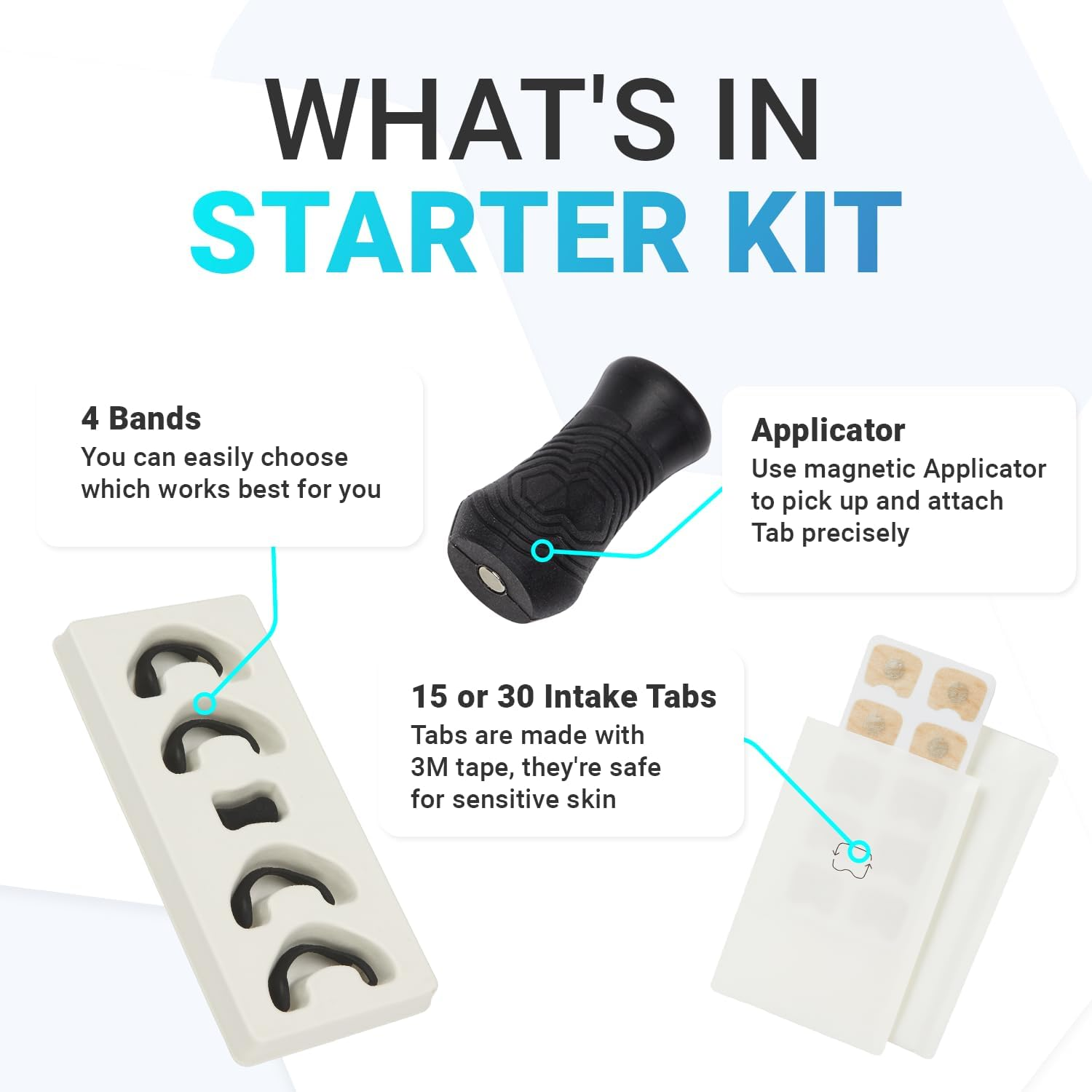 Intake Breathing Nasal Dilators Starter Kit - 图1