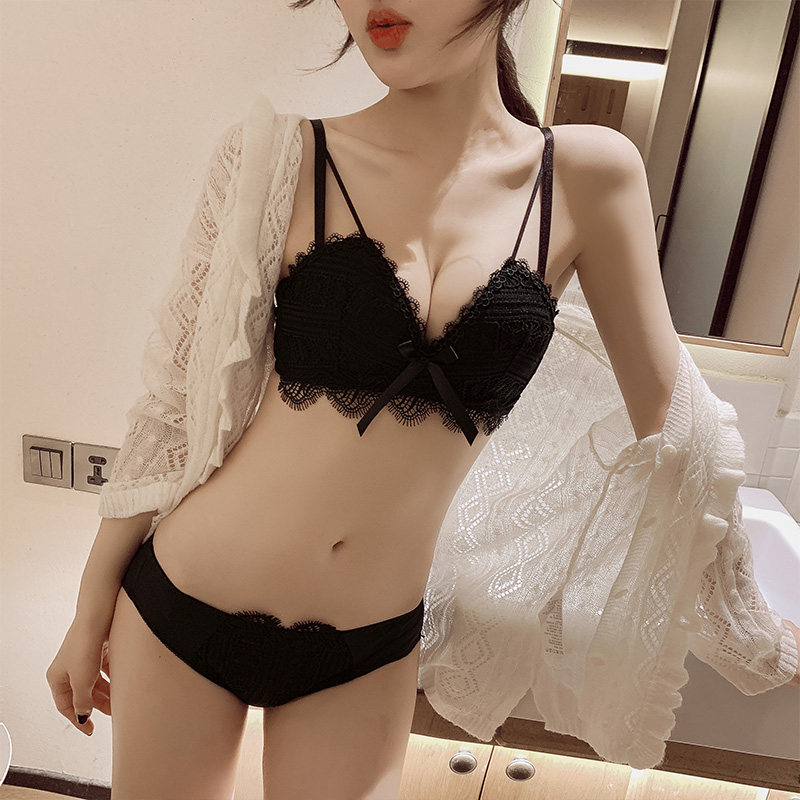 AH性感无钢圈文胸套装新款聚拢蕾丝透气调整型本命年红色女士内衣,淘宝优惠券,粉丝福利购,淘宝优惠卷